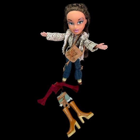 Bratz The Style It! Fashion Collection Yasmin Doll MGA 2003 Complete - Picture 1 of 14